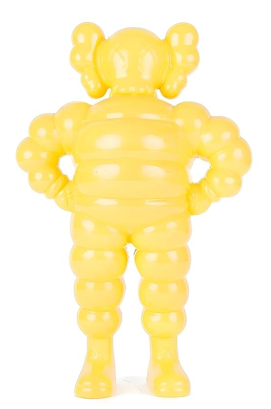Chum Yellow by KAWS contemporary artwork Sculpture