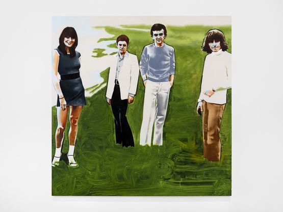 20 Jazz Funk Greats by Wilhelm Sasnal contemporary artwork Painting
