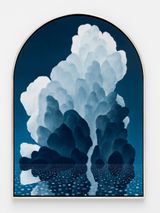 Clouds by Nicolas Party contemporary artwork drawing