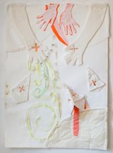 Nascimento do vento by Karin Lambrecht contemporary artwork mixed media
