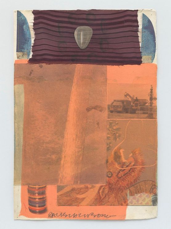 Arcanum I by Robert Rauschenberg contemporary artwork Works on Paper