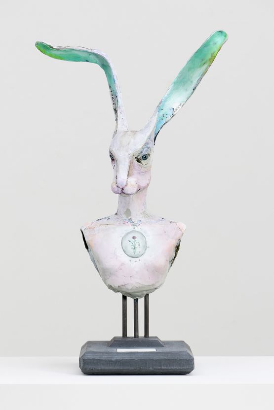 La hase by David Altmejd contemporary artwork Sculpture