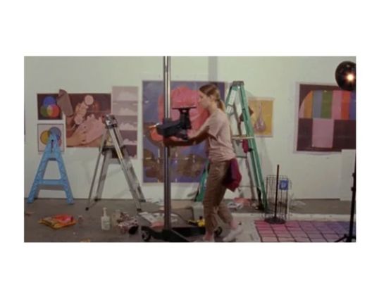 Rose Gold by Sara Cwynar contemporary artwork Moving Image