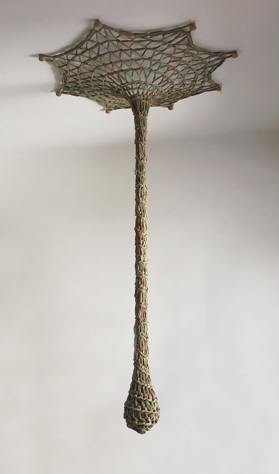 Gota Folha  Leaves Life by Ernesto Neto contemporary artwork Sculpture