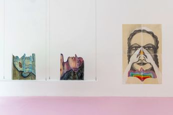 Contemporary art exhibition Sandra Vasquez De La Horra todo lo que vibra at GomideCo Sao Paulo Brazil