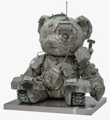 TANK M48A3 PEACE BEAR by Kea Tsai contemporary artwork sculpture