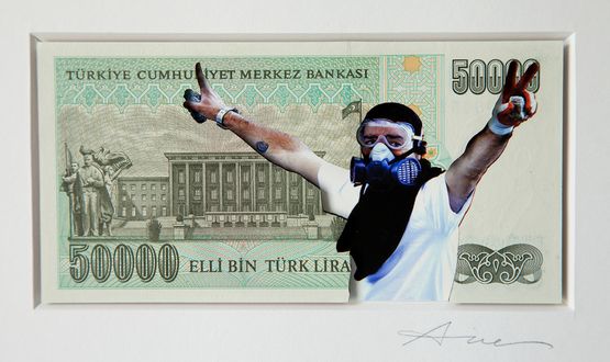 From the series Disasters by Carlos Aires contemporary artwork Painting