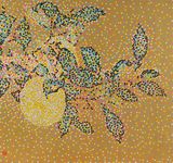 CMYK-Fragrant golden fruits hanging down nicely CMYK-   by Yang Mian contemporary artwork painting