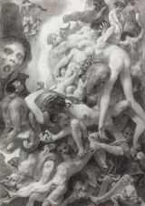 2020 Series by Xia Xiaowan contemporary artwork drawing works on paper