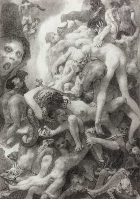 2020 Series by Xia Xiaowan contemporary artwork Works on Paper