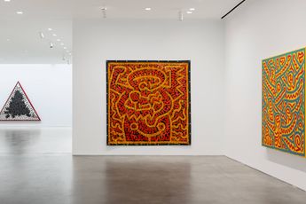 Contemporary art exhibition Keith Haring Liberating the Soul Keith Harings Paintings at Gladstone 515 West 24th Street New York United States