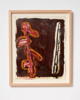 Ladder and Step Series 41 by Basil Beattie contemporary artwork painting