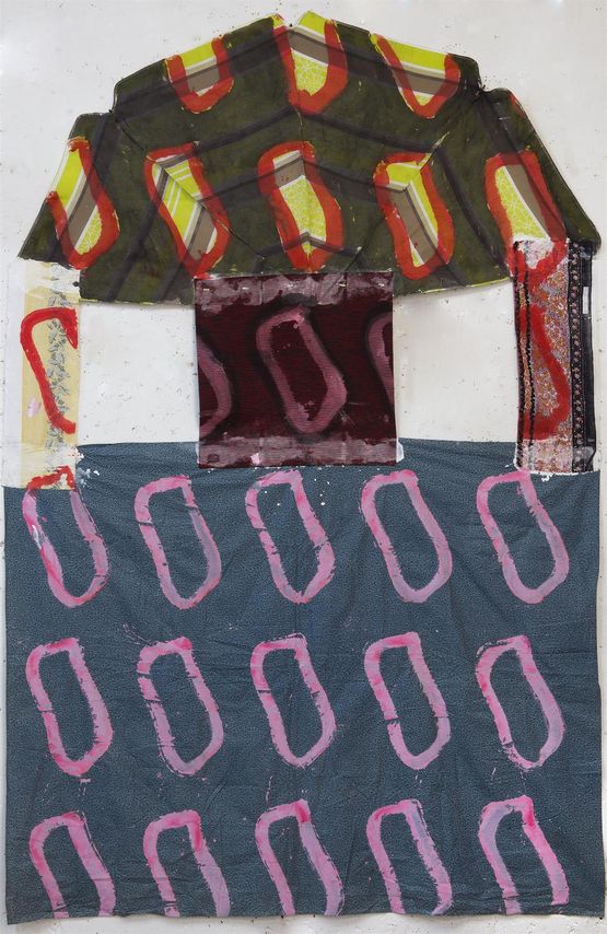 Sans titre n032 by Claude Viallat contemporary artwork Painting