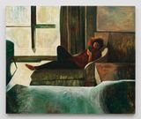 Rest by Xiao Jiang contemporary artwork painting