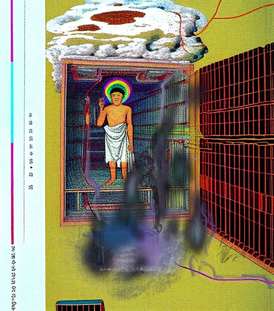Seed 1279984655 by aaajiao contemporary artwork Print