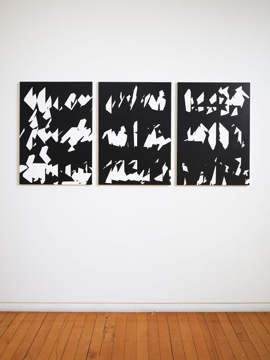 Time slice I II III by Jeena Shin contemporary artwork Painting