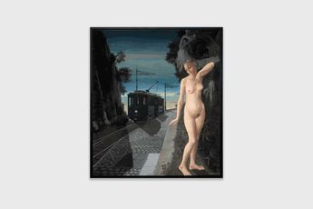 Paul Delvaux contemporary artist