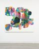 Gigging Isms Orange by Marie Le Lievre contemporary artwork Painting