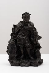 Sculpture of George V Melbourne by Linda Marrinon contemporary artwork sculpture