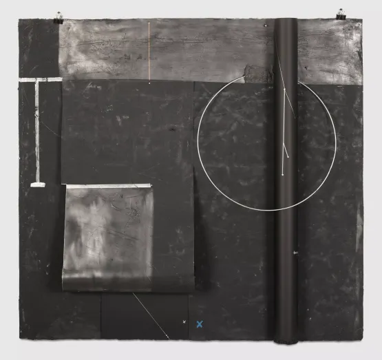 2000 Black 2000 Black 5 Liquid a Place by Torkwase Dyson contemporary artwork Works on Paper