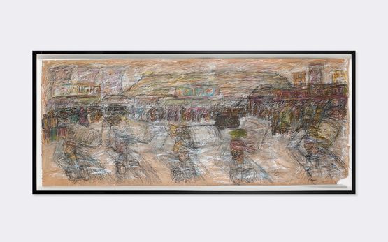 Take It Up by David Koloane contemporary artwork Works on Paper