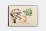 Autorretrato oponible actual 28 by Abraham Cruzvillegas contemporary artwork works on paper drawing
