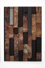 RANDOM DESIRE NUMBER SIX by Joel Andrianomearisoa contemporary artwork mixed media textile