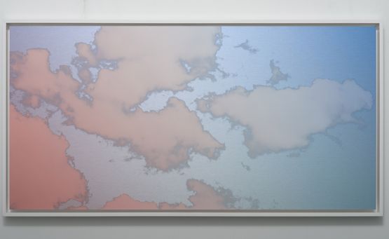 Unkai Sea of clouds Bolinas March 7 2021 705 PM by Miya Ando contemporary artwork Painting