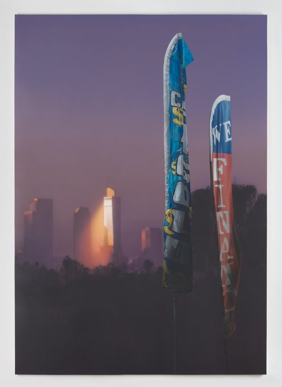Sunrise over Sunset by Sayre Gomez contemporary artwork Painting
