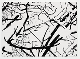 SNOW FOREST 008B by Farhad Moshiri contemporary artwork mixed media textile