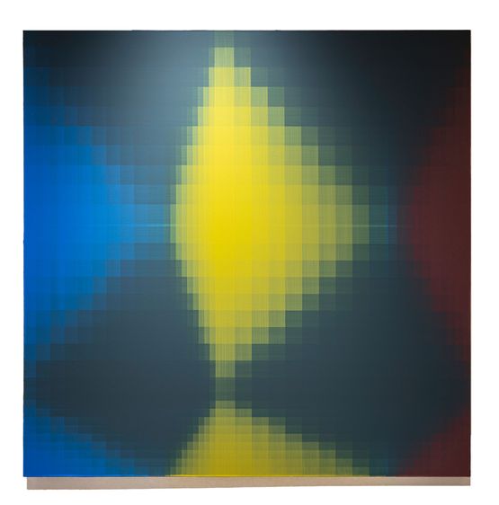 Reflection of Shadow 2025-11 by Wang Yi contemporary artwork Painting