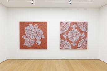 Contemporary art exhibition Adriana Varejao Historias Moldadas at Gagosian Athens Greece