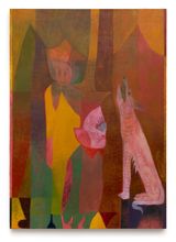 The Girl Who Swallowed the Wolf by Maja Ruznic contemporary artwork painting