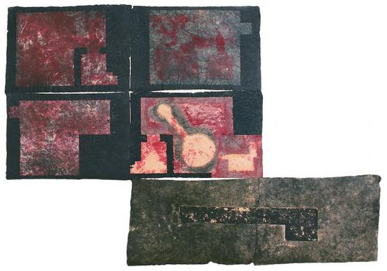 Camera of Venus by Antonio Dias contemporary artwork Works on Paper