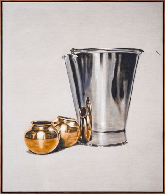 My Village XIII by Subodh Gupta contemporary artwork Painting