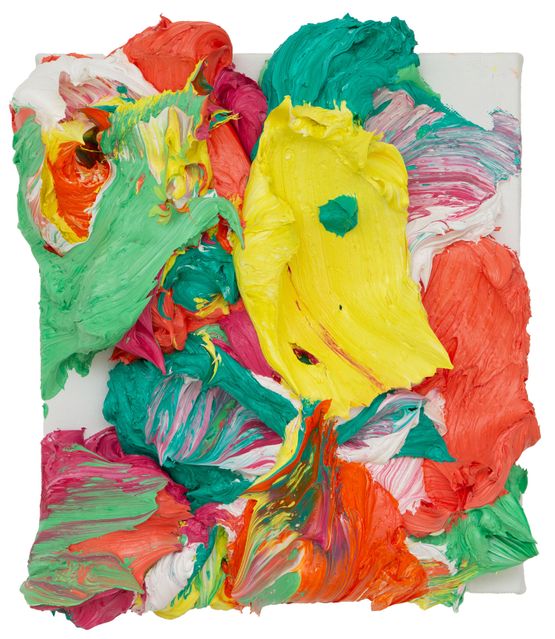 In Dialogue with Spring -2 by Zhu Jinshi contemporary artwork Painting