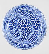 Vestige blue-earth 2 by Kim Jaeil contemporary artwork painting