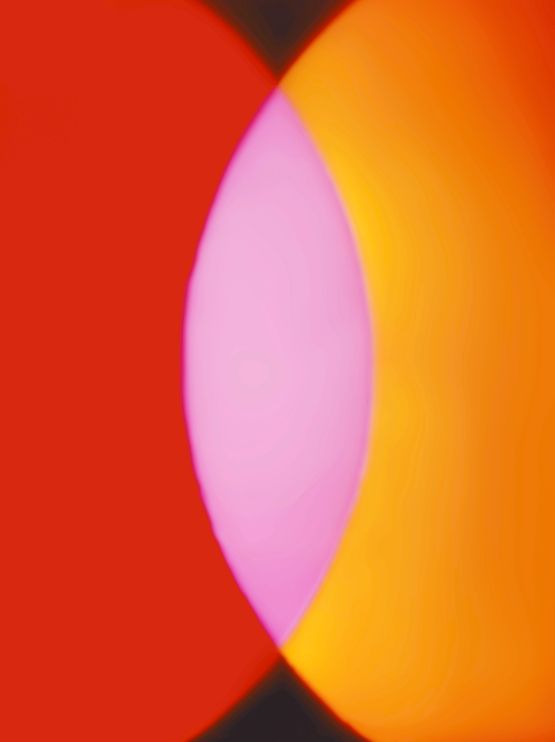 Coloured Seed 6 by Garry Fabian Miller contemporary artwork Photography
