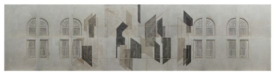 Space Counts by Rathin Barman contemporary artwork Works on Paper