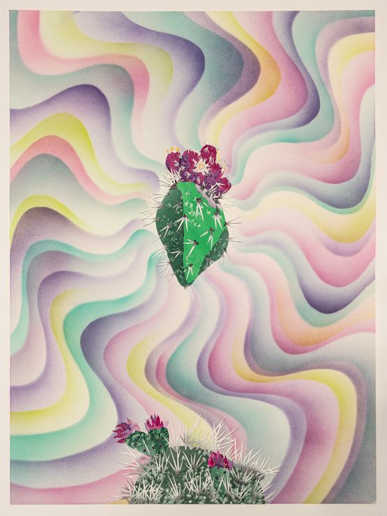 Le Roi by Francesca Gabbiani  Eddie Ruscha contemporary artwork Works on Paper