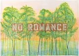 No Romance by Reza Farkhondeh  Ghada Amer contemporary artwork textile works on paper