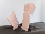 Se ployant gris de lin by Nairy Baghramian contemporary artwork sculpture