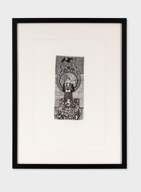 Gatsby by Elisabeth Schrader contemporary artwork Works on Paper