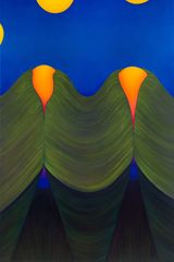 Scheitelpunkt by Maike Illies contemporary artwork painting