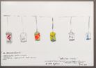 Drawing Telephone Arabe by Kim Soun-Gui contemporary artwork Painting