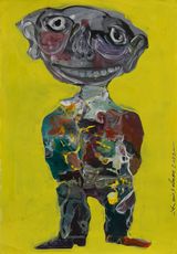 Untitled by Kais Salman contemporary artwork painting works on paper