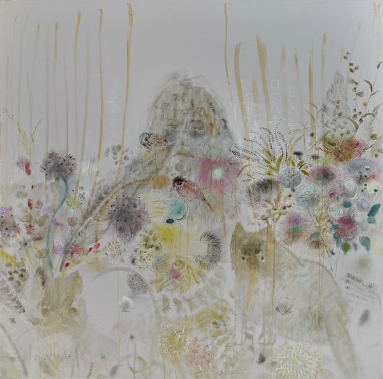 Flush of the Morning by Shen Ling contemporary artwork Painting