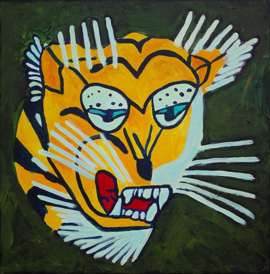 Tiger Force Member 1 by Farhad Farzaliyev contemporary artwork Painting