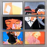100 Years in 1 Minute Robert Mangold Eduardo Arroyo  by Hu Jieming contemporary artwork moving image
