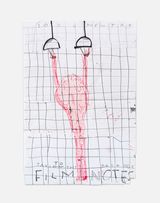 Taxi to the Dark Side Film Notes by Rose Wylie contemporary artwork works on paper